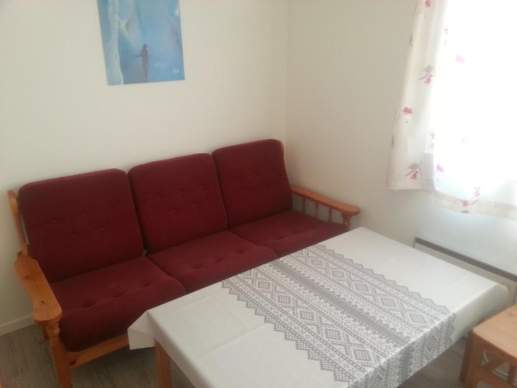 Posezení v ubytování Bøyum Camping