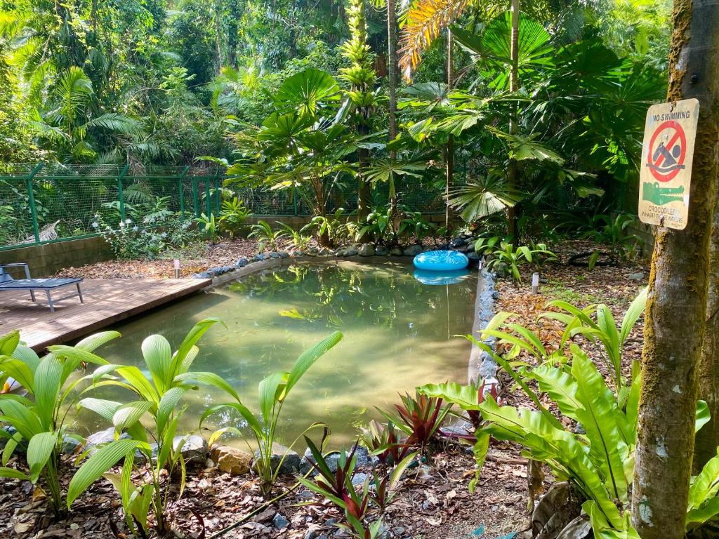 Zahrada ubytování Daintree Siesta