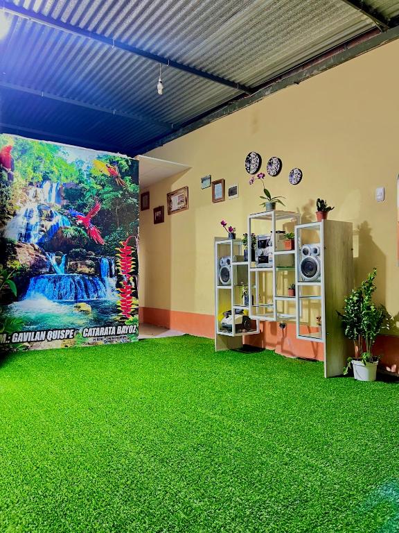 Zahrada ubytování Habitación rústica y acogedora