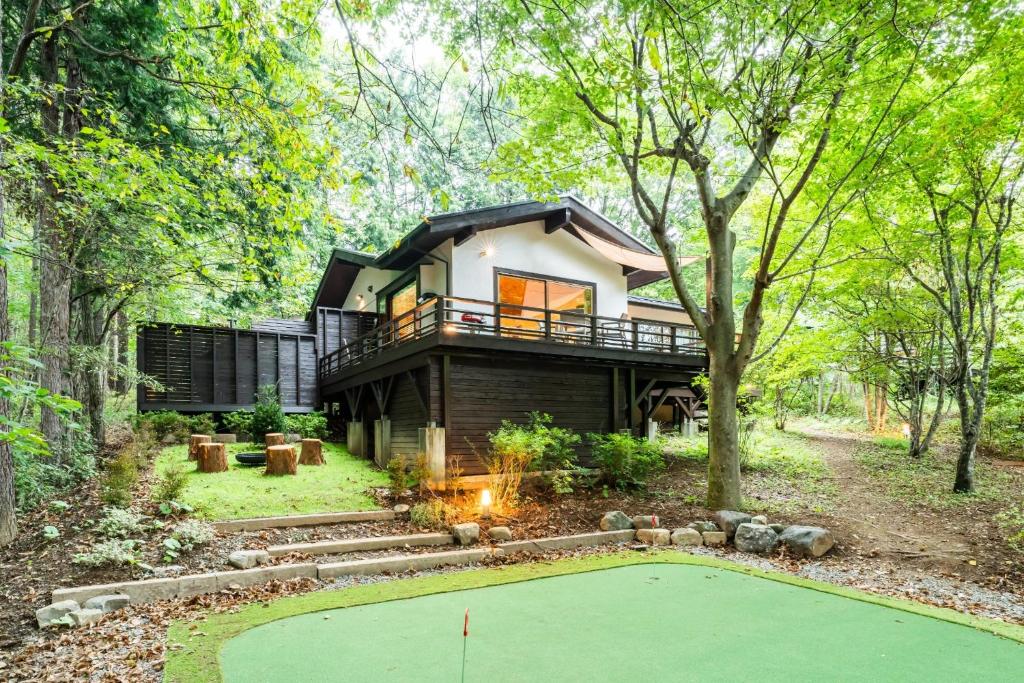 En have udenfor COCO VILLA Yatsugatake - Vacation STAY 28845v