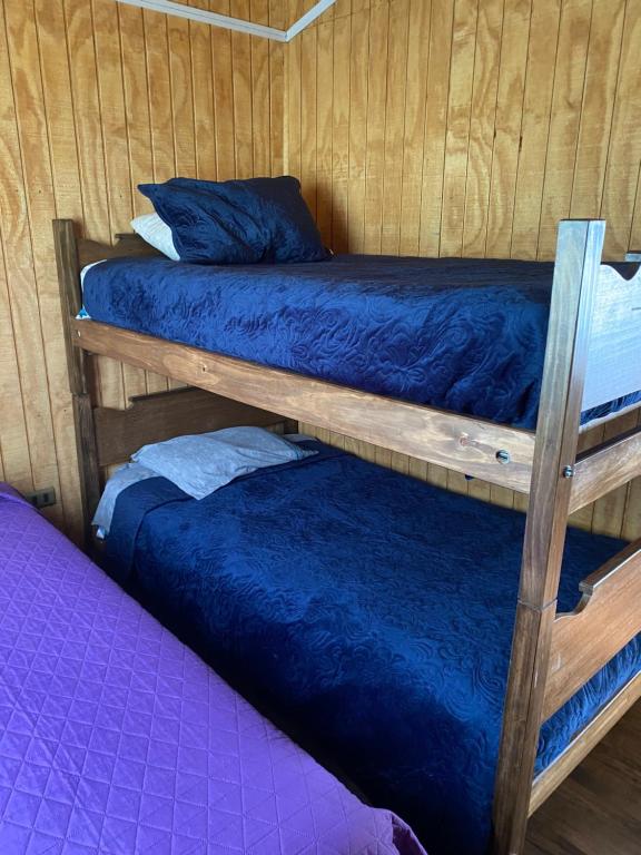 Postel nebo postele na pokoji v ubytování La cabaña del cordero
