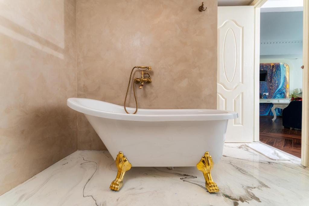 Phòng tắm tại Nha Trang Prince Hotel