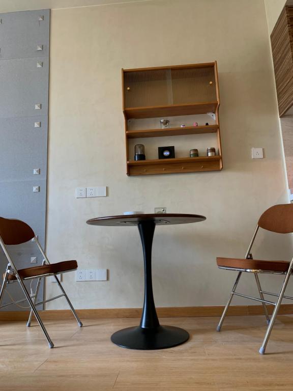Nhà bếp/bếp nhỏ tại Hui Xiang Designer Art Homestay