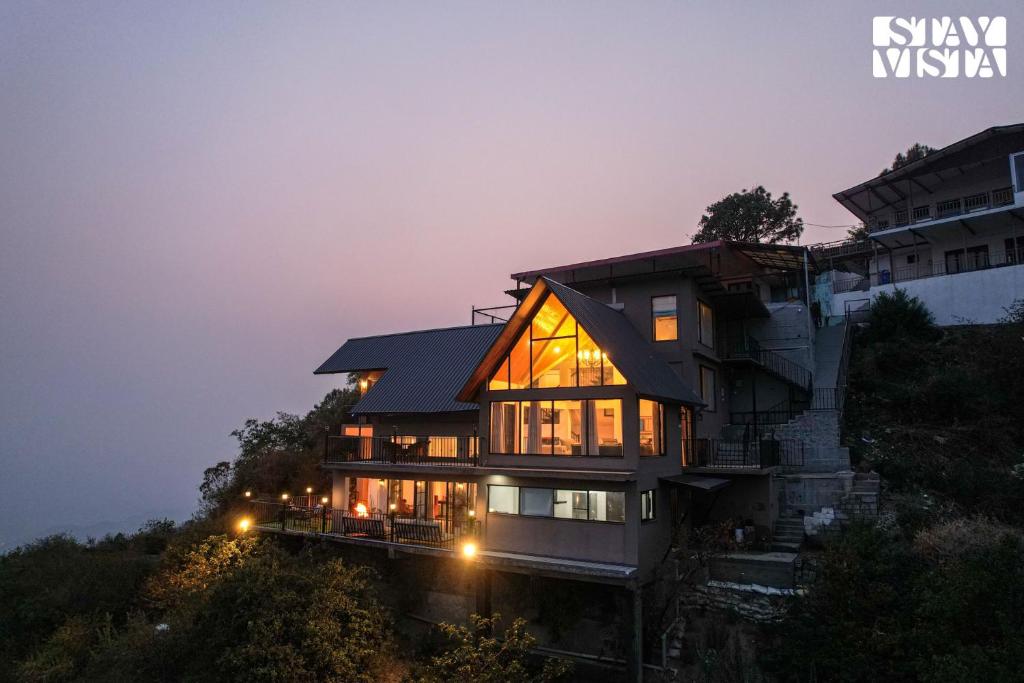 Příroda nedaleko vily