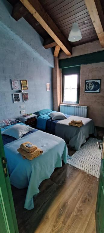 Posezení v ubytování ALBERGUE peregrinos CASAFLOR