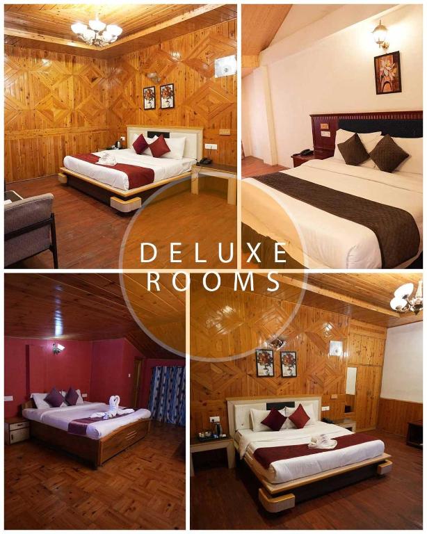 Letto o letti in una camera di Hotel Monal