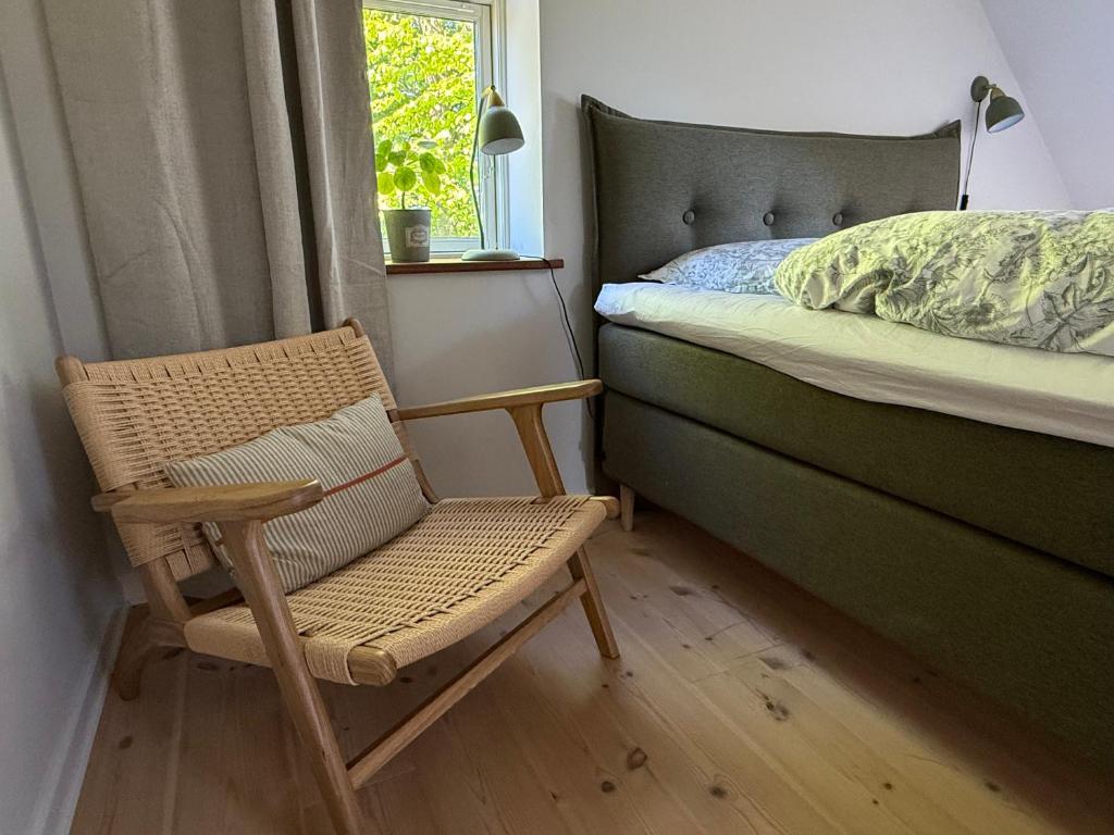 Letto o letti in una camera di Digebjerggaard Bed & Breakfast