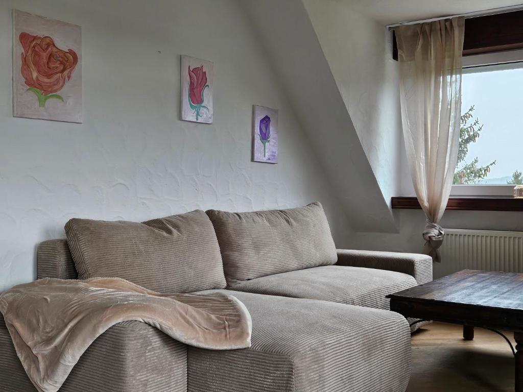 Posezení v ubytování Gästehaus Senger