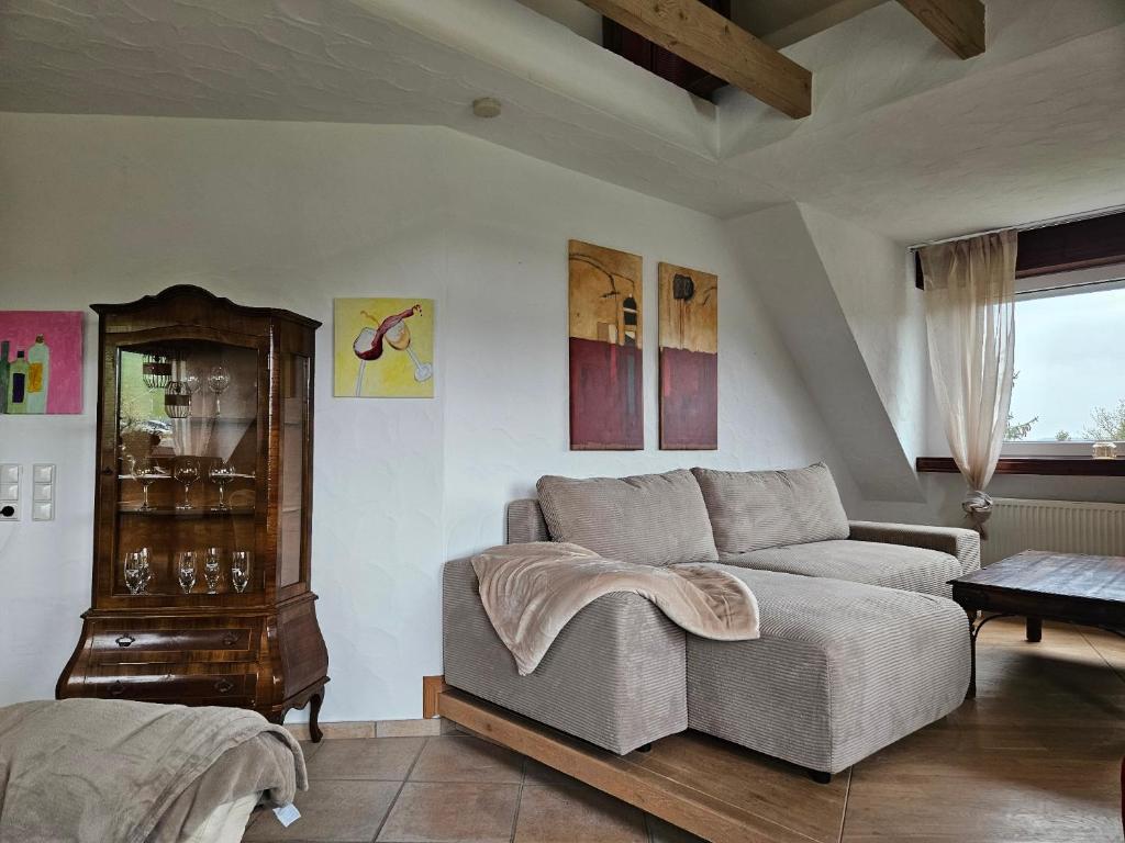 Posezení v ubytování Gästehaus Senger