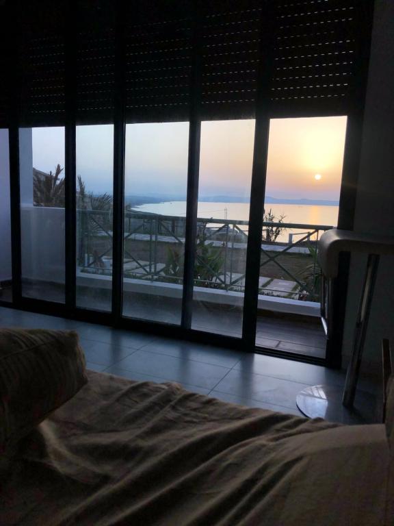 Postel nebo postele na pokoji v ubytování BiZa Coast, Ma Vie Là