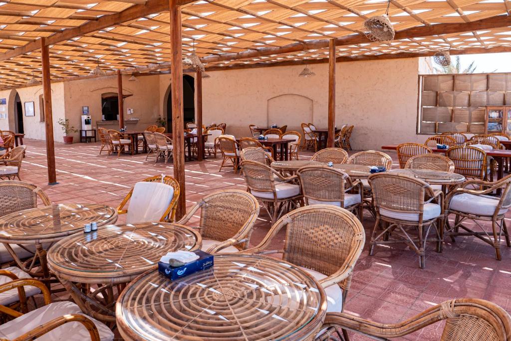 Restaurace v ubytování Wadi Lahami Village