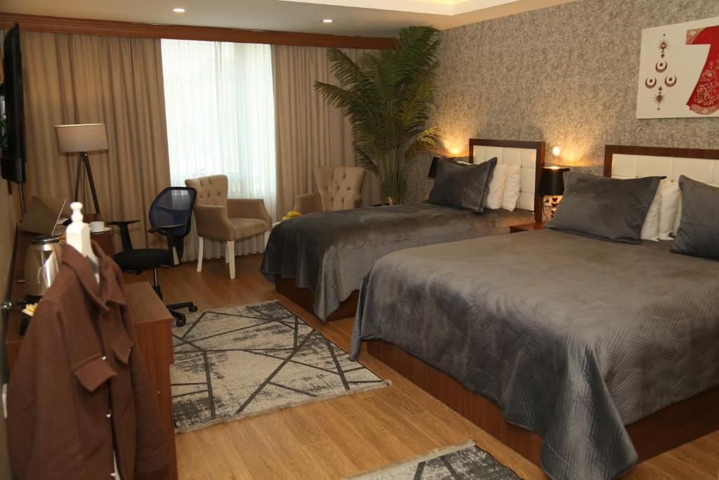 تصویر اتاق‌های Cebeci Grand Hotel - تصویر ۲