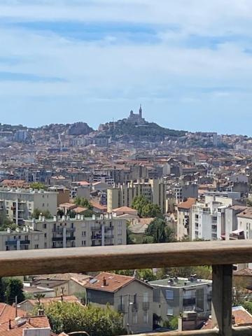 Výhľad na mesto Marseille alebo výhľad na mesto priamo z apartmánu