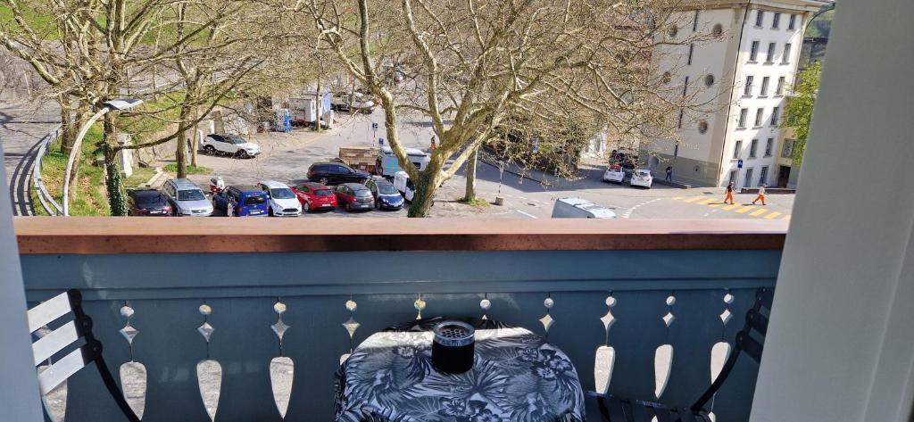 Balkón nebo terasa v ubytování Hotel Landhaus