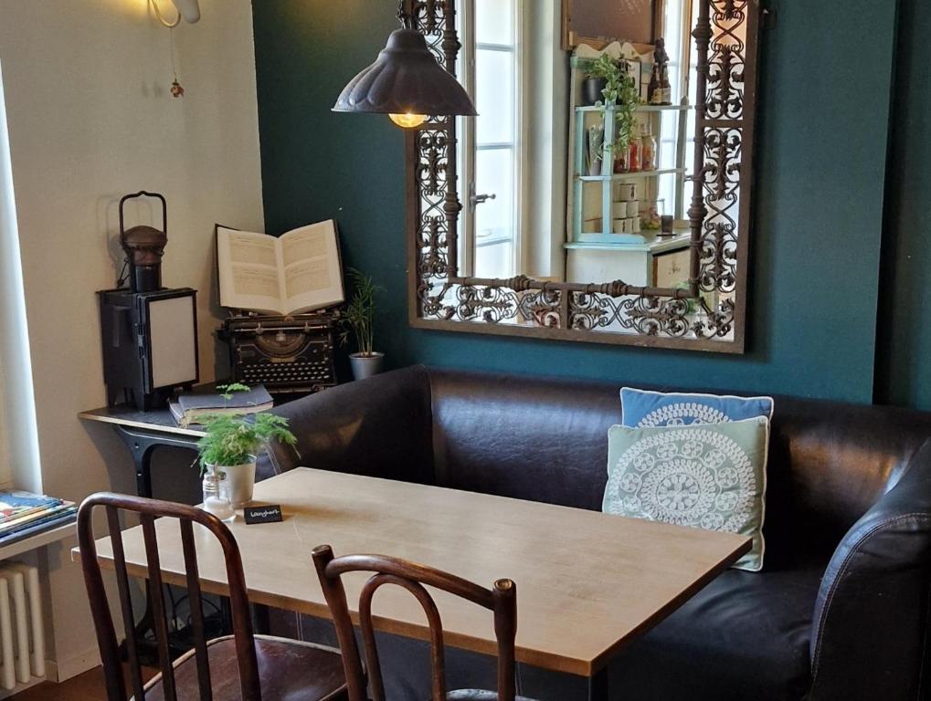Posezení v ubytování Hotel Landhaus