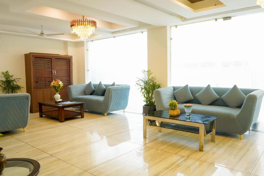 Posezení v ubytování Hotel The Luxe 18 - Golf Course Road