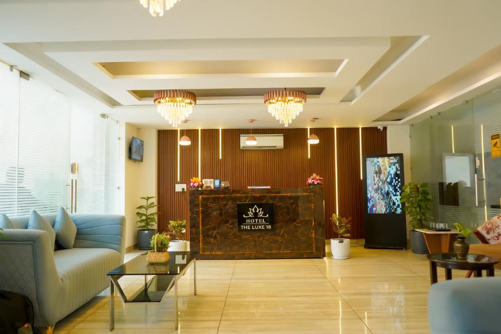 Posezení v ubytování Hotel The Luxe 18 - Golf Course Road