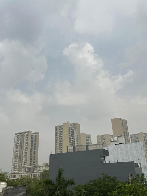 Bygningen som feriehuset ligger i