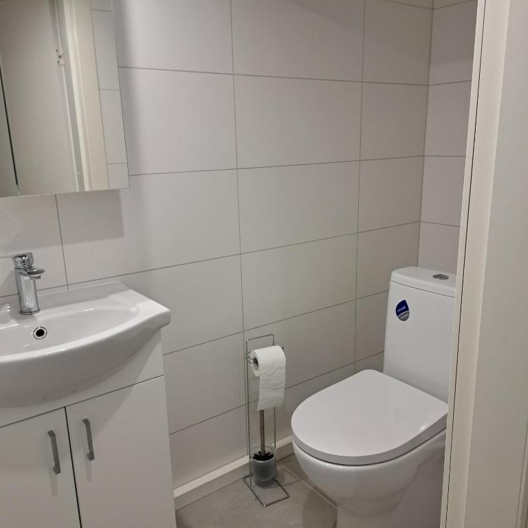 Koupelna v ubytování Amarulluse guesthouse