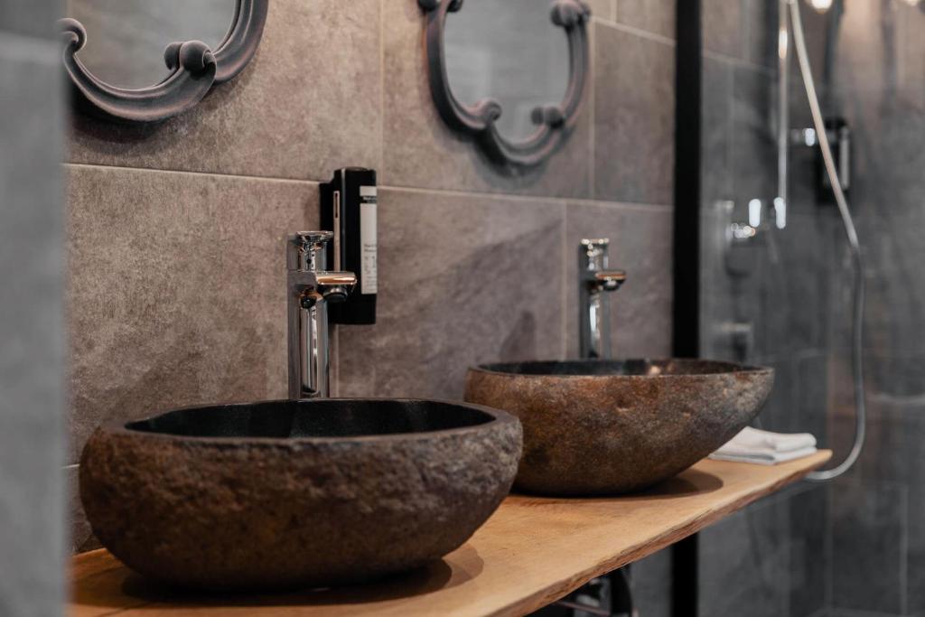 Koupelna v ubytování Hotel Glücksschmiede - Hinterglemm