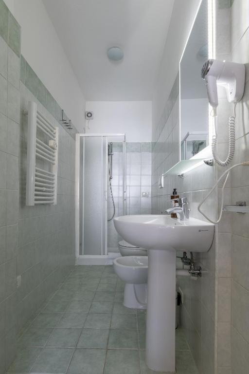 Koupelna v ubytování B&B Mariclà