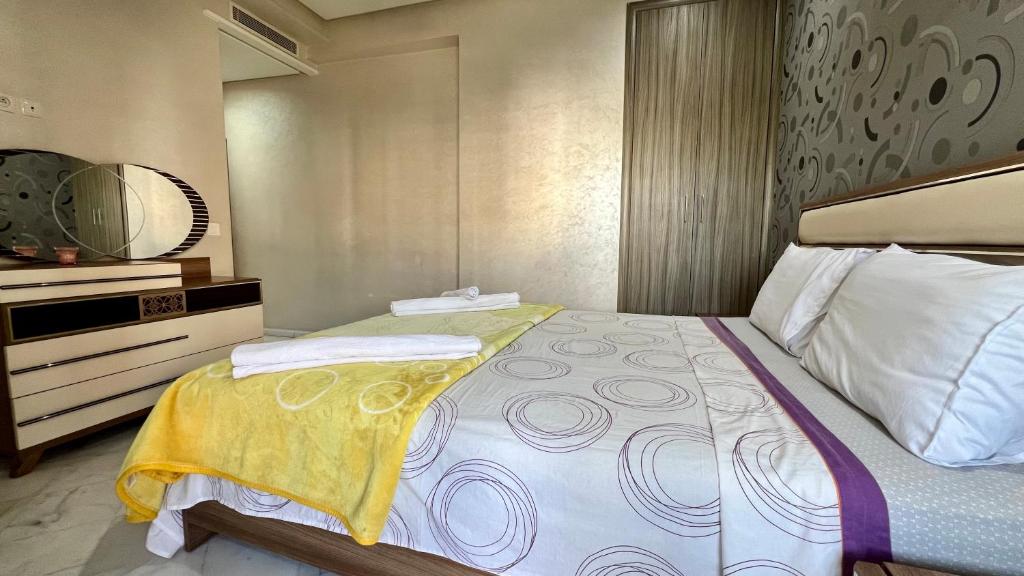 Postel nebo postele na pokoji v ubytování Prestigia luxury appartement