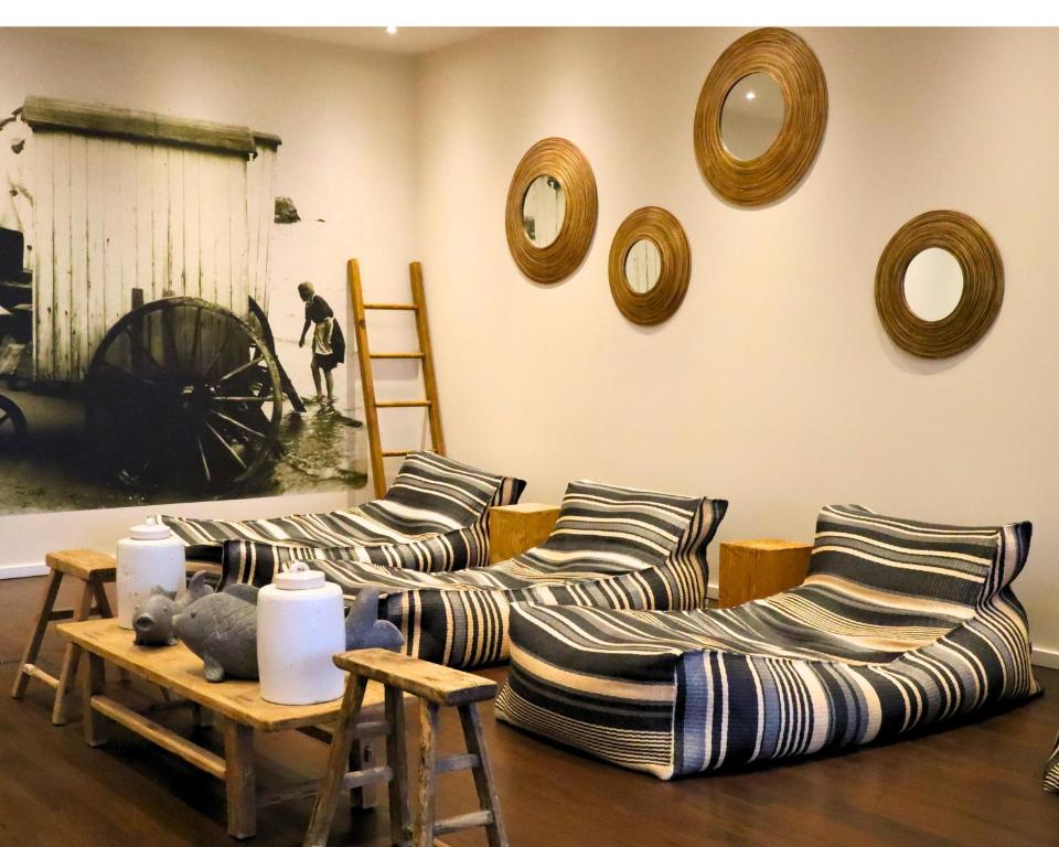 Posezení v ubytování SeeHuus Lifestyle Hotel