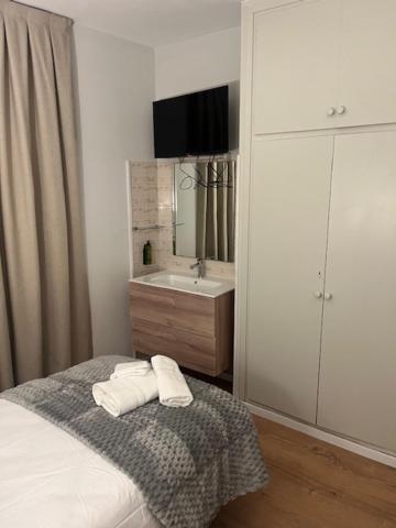 Postel nebo postele na pokoji v ubytování Can Xaran Hotel