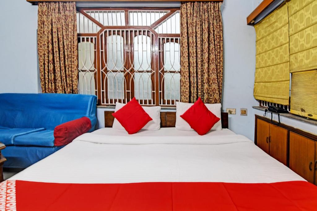 Postel nebo postele na pokoji v ubytování Hotel O The Image A Quality Stay