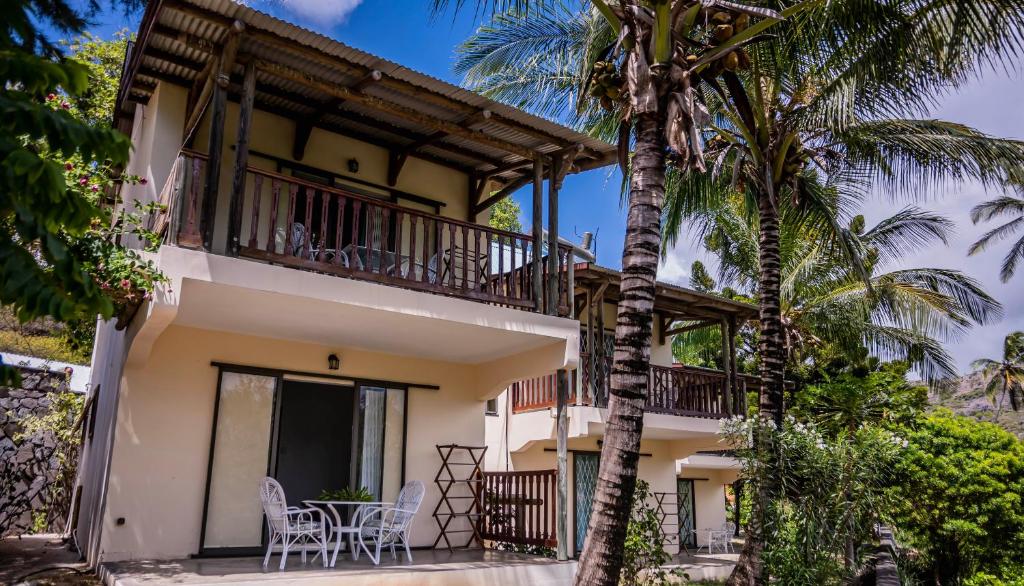 Balkón nebo terasa v ubytování Auberge St Francois