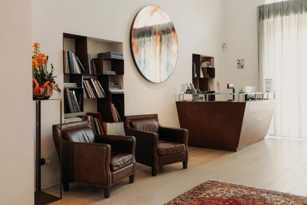 Posezení v ubytování Hotel Palazzo Guiscardo Pietrasanta