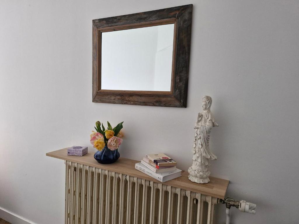 Le convivial - Chambre Lit Queen-Size Avec Salle De Bains Commune
