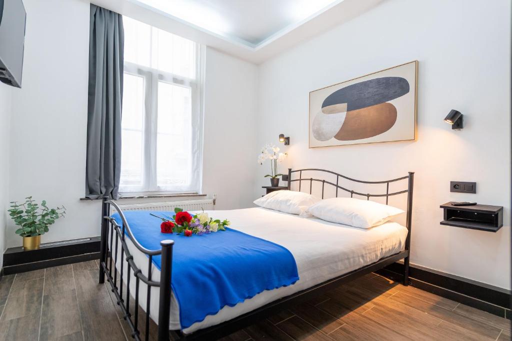 Postel nebo postele na pokoji v ubytování Hotel Abberdeen