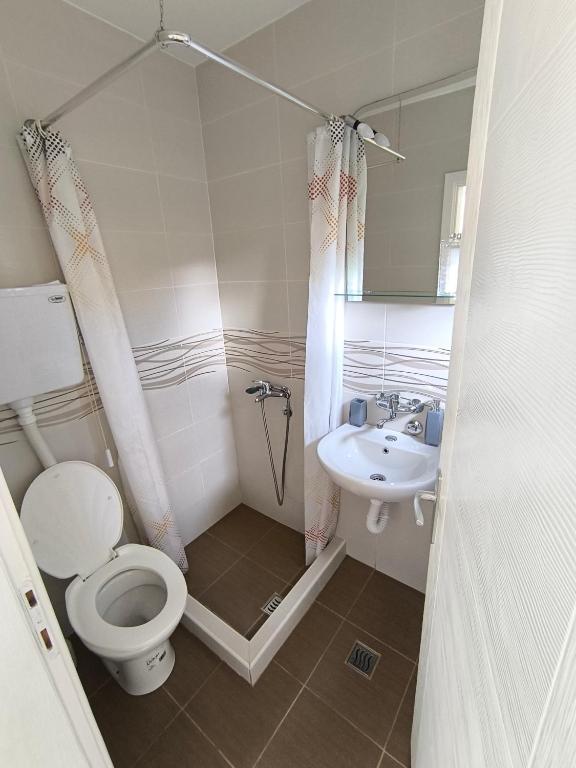 Koupelna v ubytování Apartman Removic