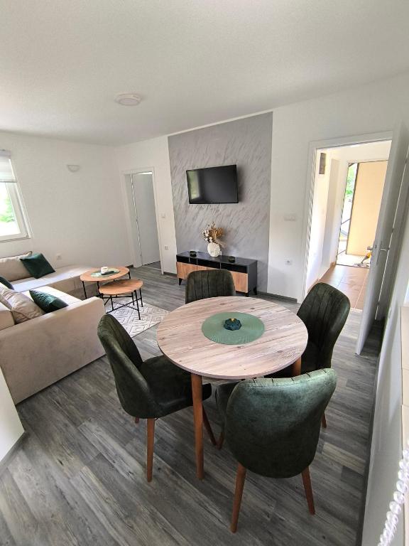 TV a/nebo společenská místnost v ubytování Apartman Removic