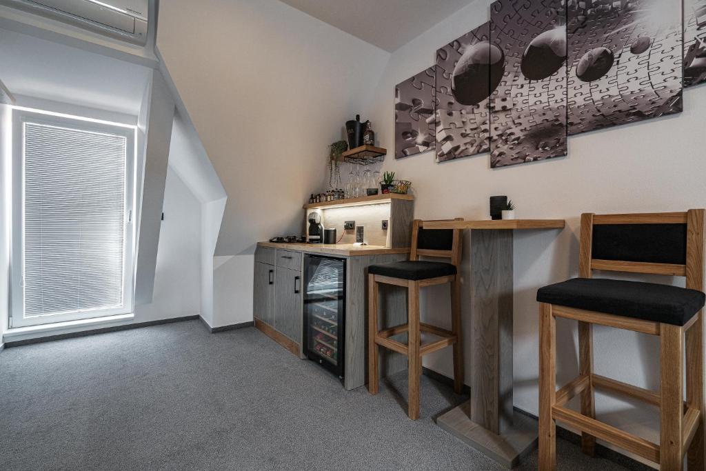 Kuchnia lub aneks kuchenny w obiekcie Residence Malva