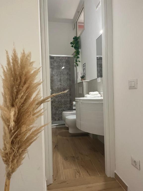 Koupelna v ubytování B&b Niu Susu