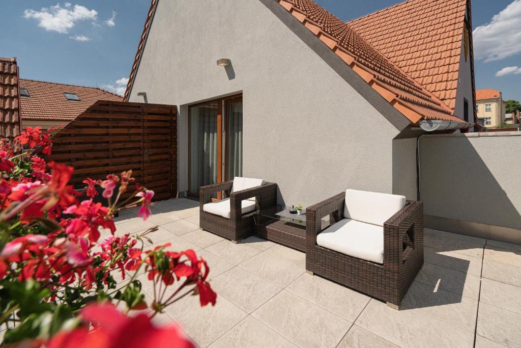 Część wypoczynkowa w obiekcie Residence Malva