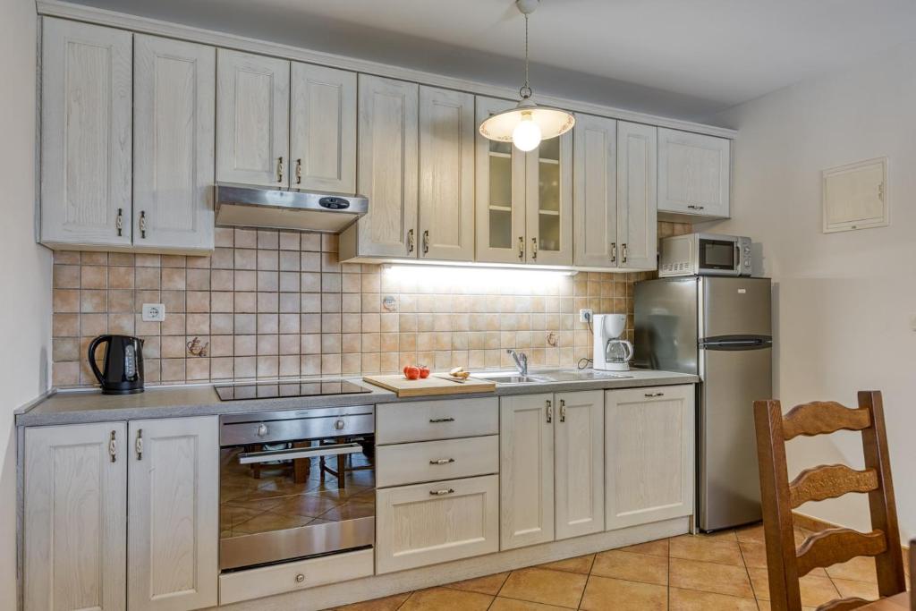 Kuchnia lub aneks kuchenny w obiekcie Villa Ladonja with Private Pool and Sauna