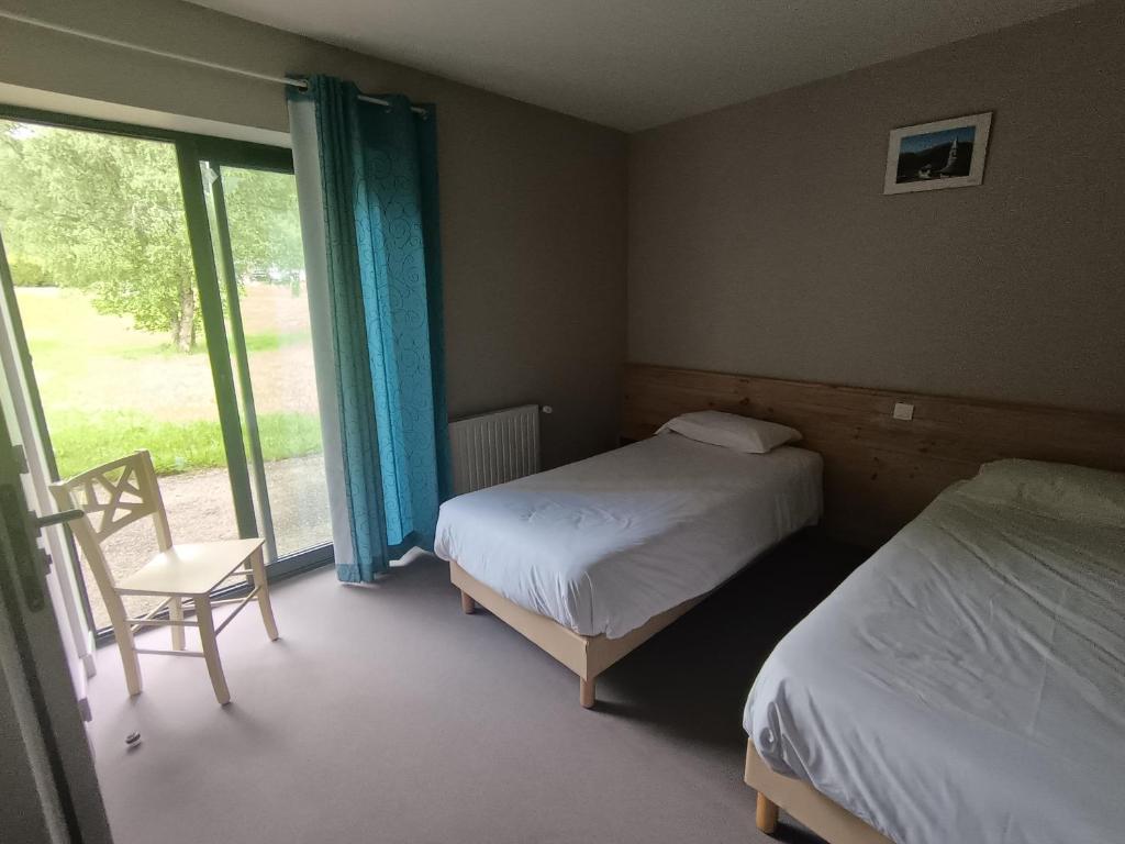 Auberge du Montcalm - Tweepersoonskamer Met 1 Of 2 Bedden