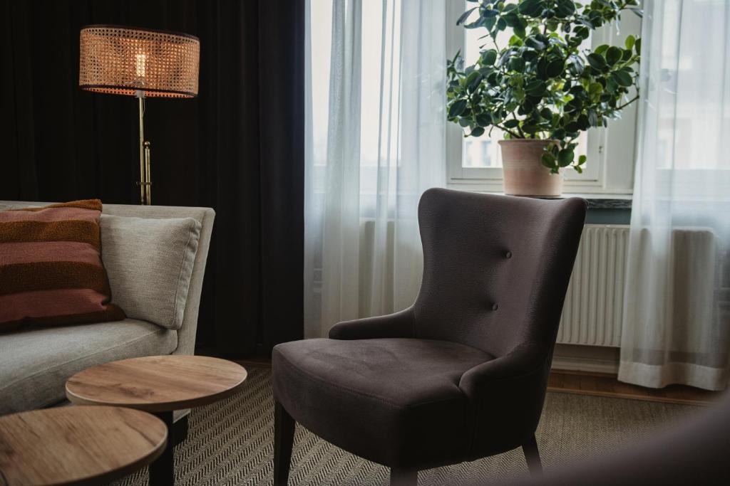 Posezení v ubytování Home Hotel Christian IV