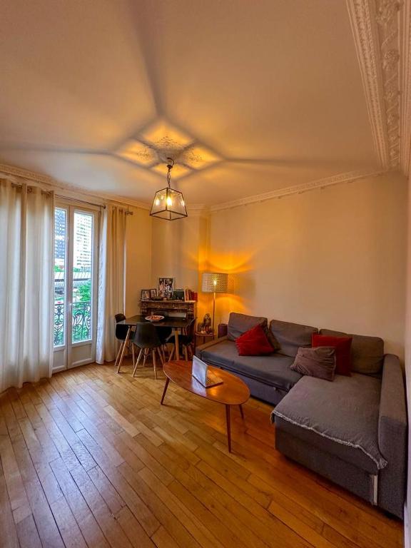 Χώρος καθιστικού στο Petit paradis