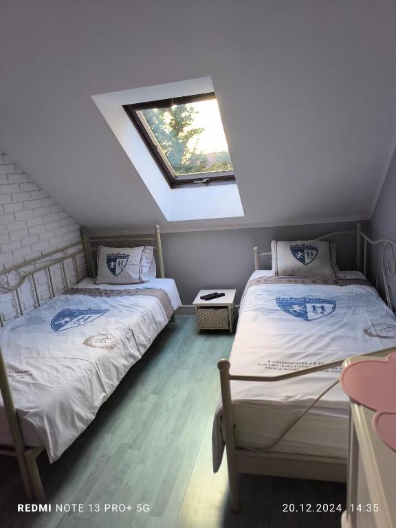 Agroturystyka santa monica - Chambre Double Avec Salle De Bain Privée