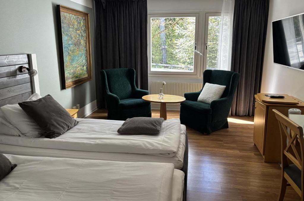 Posezení v ubytování Hotel Ullinge