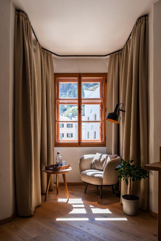 Posezení v ubytování Hotel Traube Rattenberg