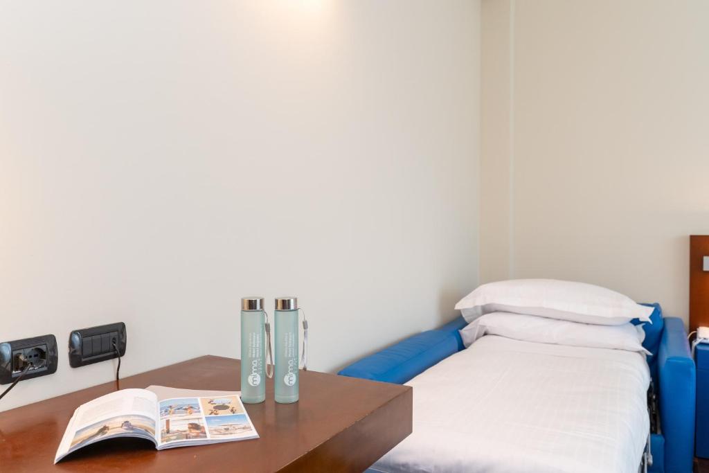 Postel nebo postele na pokoji v ubytování Hotel Balance