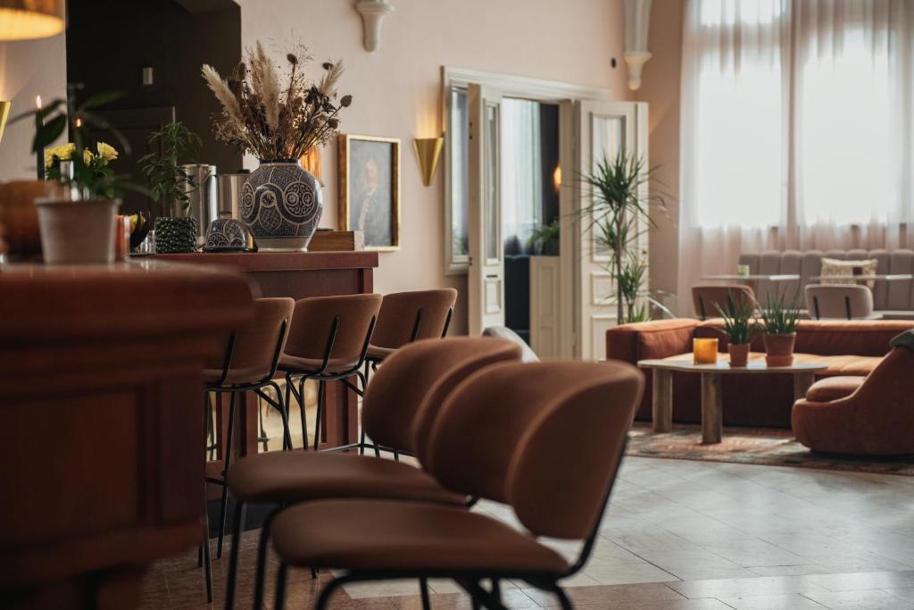 Posezení v ubytování Home Hotel Christian IV