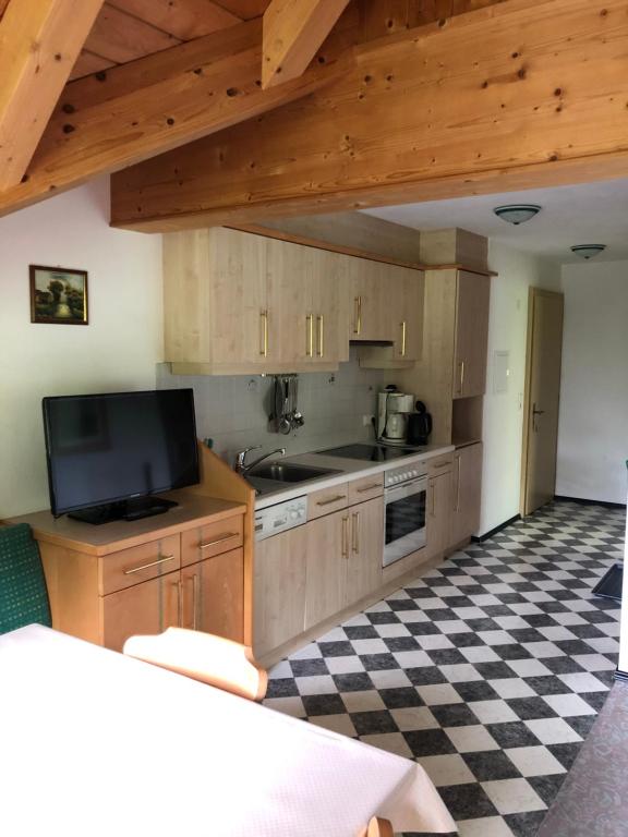 Kuchyň nebo kuchyňský kout v ubytování Villa Ilse