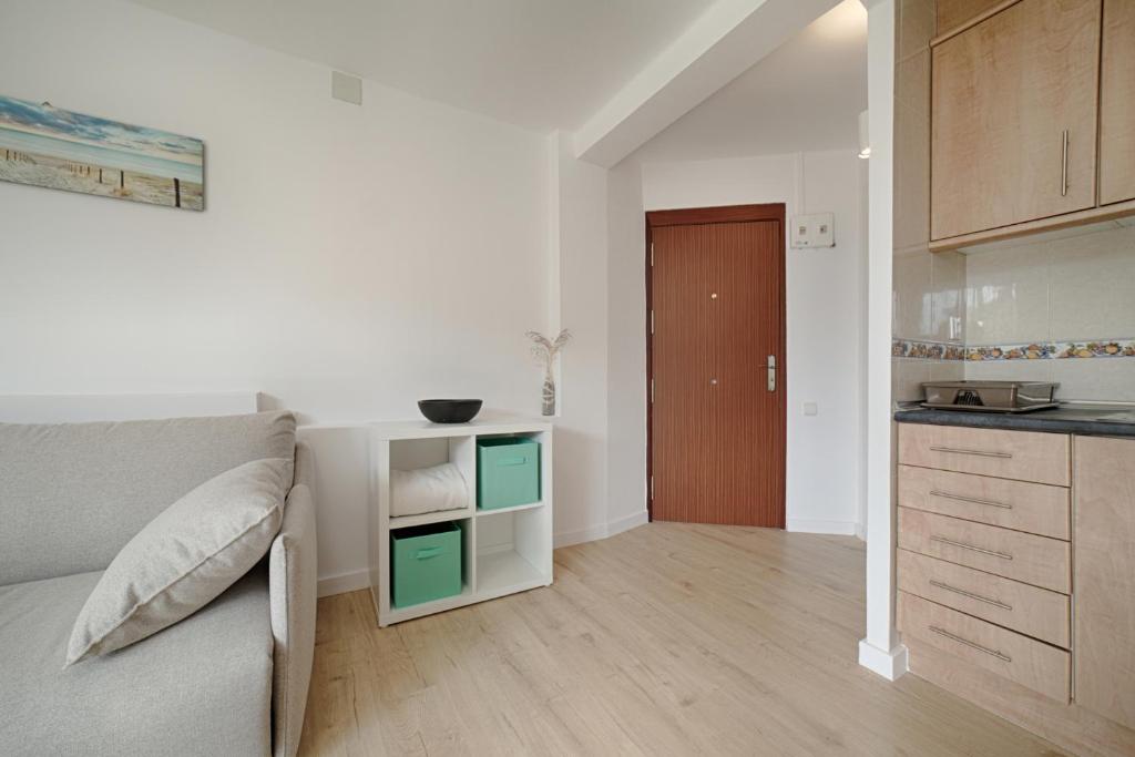 Kuchyňa alebo kuchynka v ubytovaní Apartamento en Playa de La Pineda