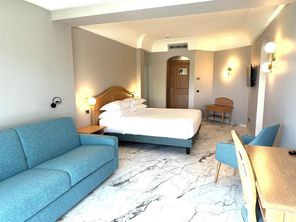 Posezení v ubytování Palace Hotel Desenzano